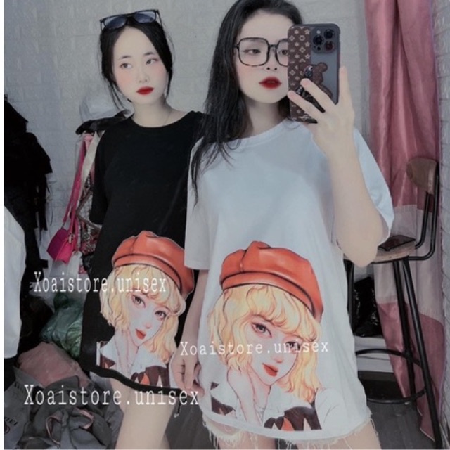 [  FREESHIP  ] Áo Phông - Áo Phông in hình công chúa Lên Dáng Siêu Xinh