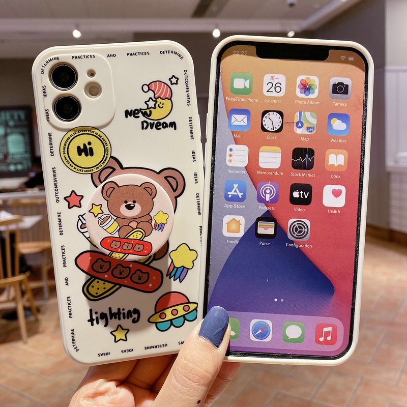Ốp điện thoại gắn giá đỡ cho OPPO A91 A52 A92 A53 A33 A15s A31 A5 A9 2020 A12e A3s A5 F11 F1s A83 A59 Reno5 5G | BigBuy360 - bigbuy360.vn