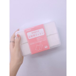 Bông Tẩy Trang Miniso Nhật 1000 Miếng