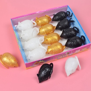  Squishy Mochi hình CON CHUỘT 3 MÀU TRÚT GIẬN mềm mịn dễ thương chân thực giảm stress co dãn đàn hồi ngộ nghĩnh 