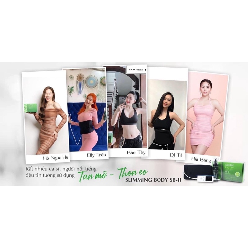 Set Ủ Nóng Thải Mỡ Tay Chân Bụng SLIMMING BODY ( kèm đai dán ngoài bản to ) giá 1110k --> giảm còn 1100k