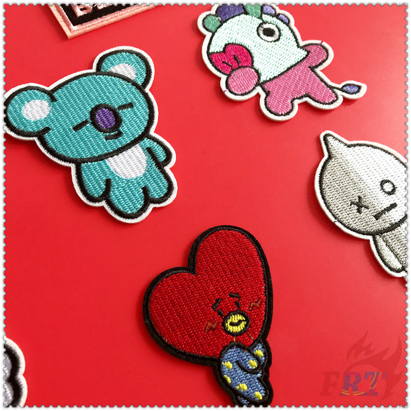 Sticker Ủi Thêu Hình Ngôi Sao Kpop