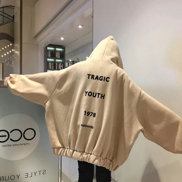 Áo khoác ulzzang ( ảnh thật ở cúôi)