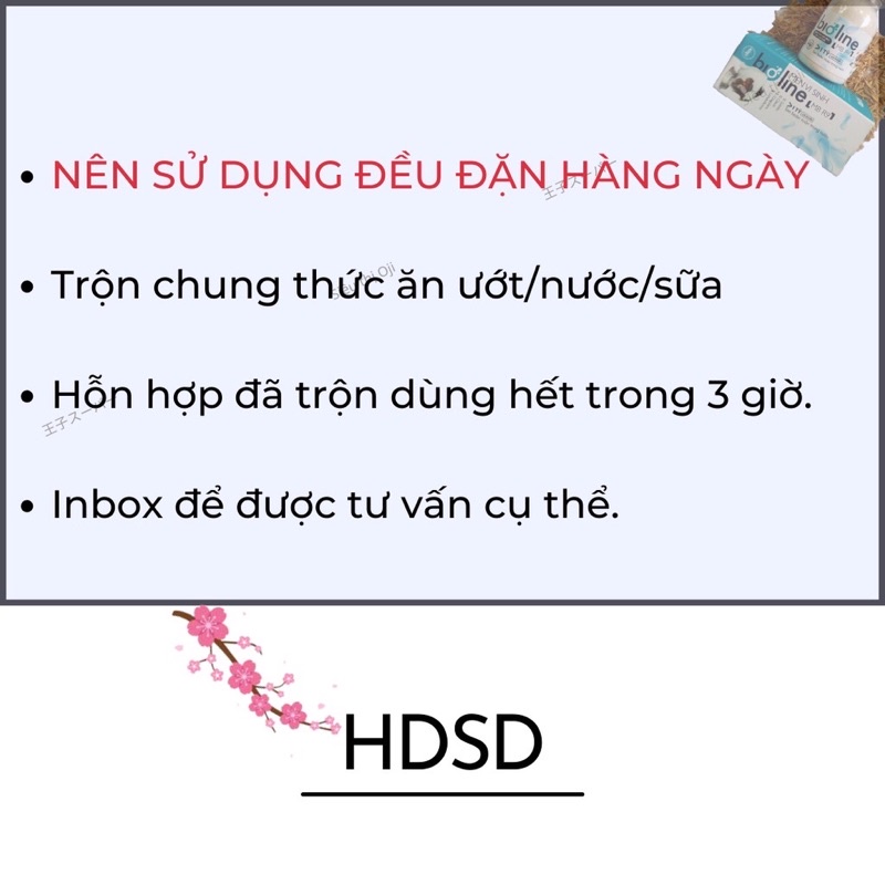 Men Vi Sinh Lợi Khuẩn Hỗ Trợ Tiêu Hoá, Giảm Hôi Phân, Hôi Miệng Ở Chó Mèo