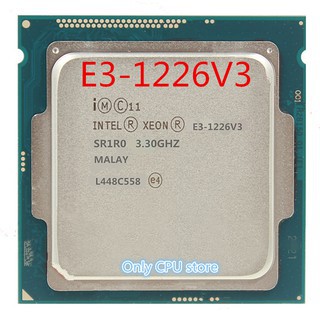 Bộ xử lý CPU Intel Xeon E3 1226V3 mạnh mẽ ngang I7 4770 (socket 1150/Xung nhịp 3.7GHz/4 nhân 4 luồng/8MB)