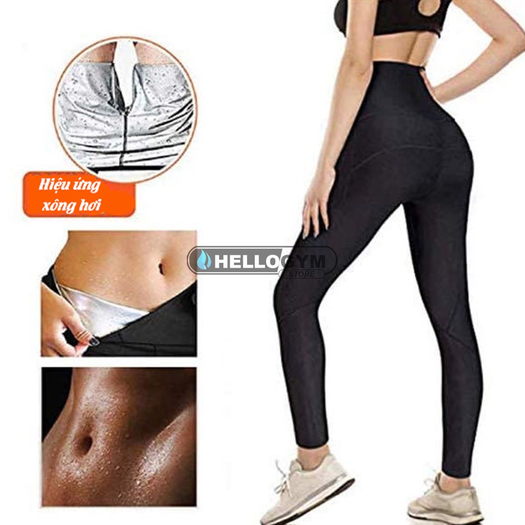 Quần Legging🌸FREESHIP🌸 Đánh Tan Mỡ Đùi, Eo Thon, 1 Tuần Giảm 0.5cm, Giảm Cân Nhanh (Cỡ dài) KN04 | BigBuy360 - bigbuy360.vn