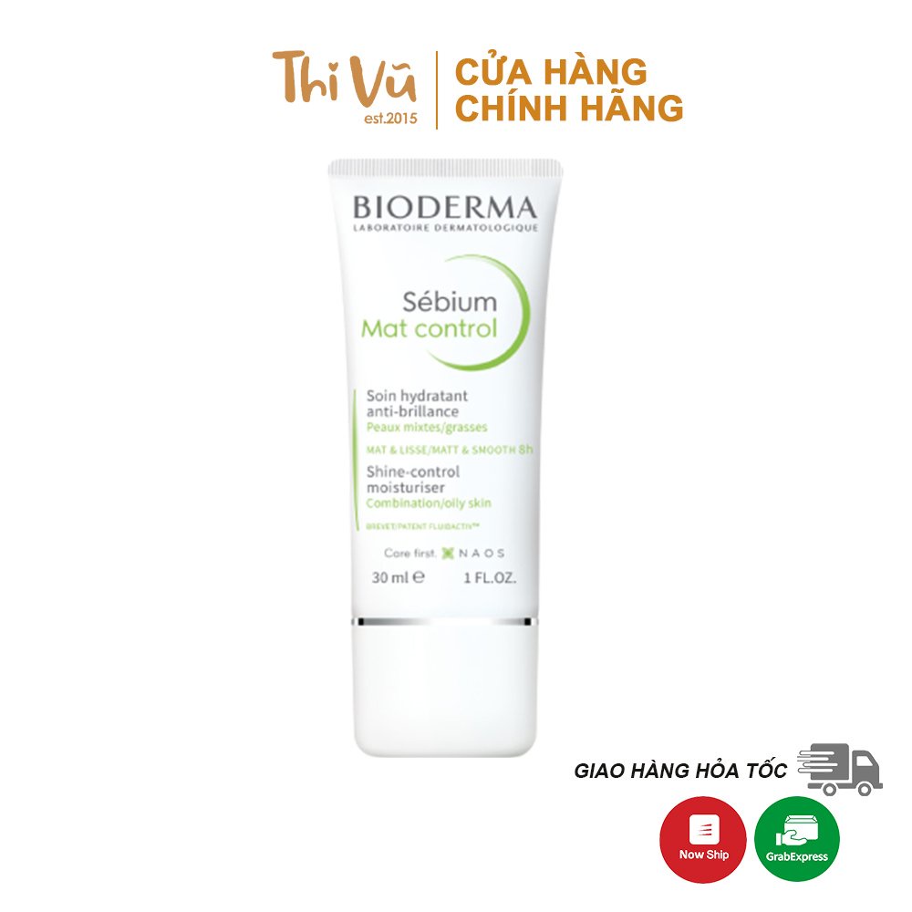 Kem Dưỡng Da Kiềm Dầu Bioderma Sebium Mat Control 30ml - Thi Vũ