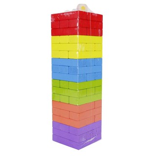 BỘ ĐỒ CHƠI RÚT GỖ (48 THANH – 6 MÀU)