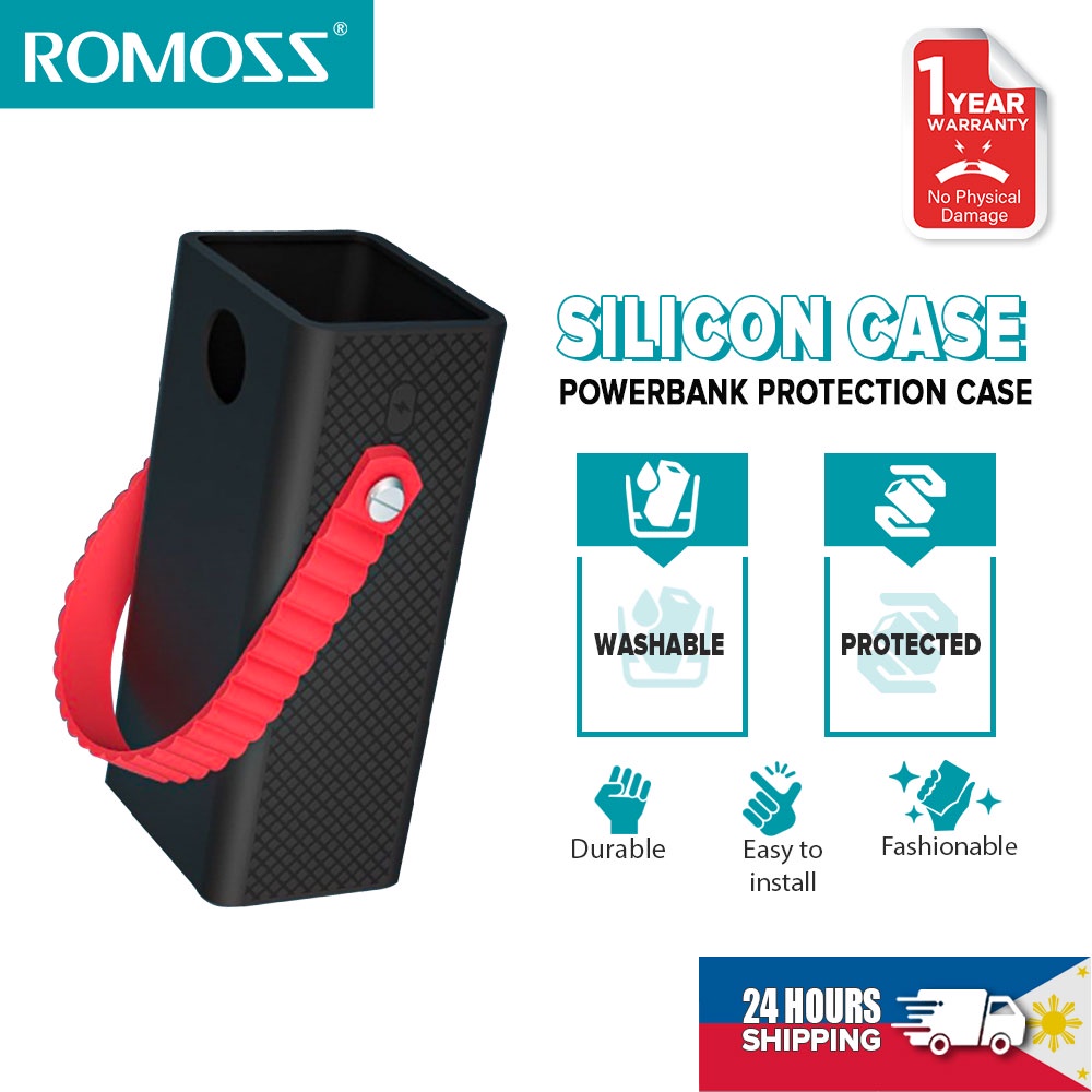 Vỏ đựng bảo vệ sạc dự phòng ROMOSS bằng silicon cho ROMOSS PEA57 PEA60
