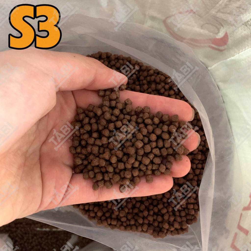1KG Cám STELLA 40% Đạm Nổi Cho Cá Koi, Cá Lóc,... - Thức Ăn Cá Koi Tanh, Kích Ăn Cho Cá
