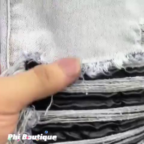 Quần Jean Nam Amiri Super Xanh Khói Gối Vá Da Quần Bò nam Slimfit Wash xanh mài bạc rách xước Amiri | BigBuy360 - bigbuy360.vn