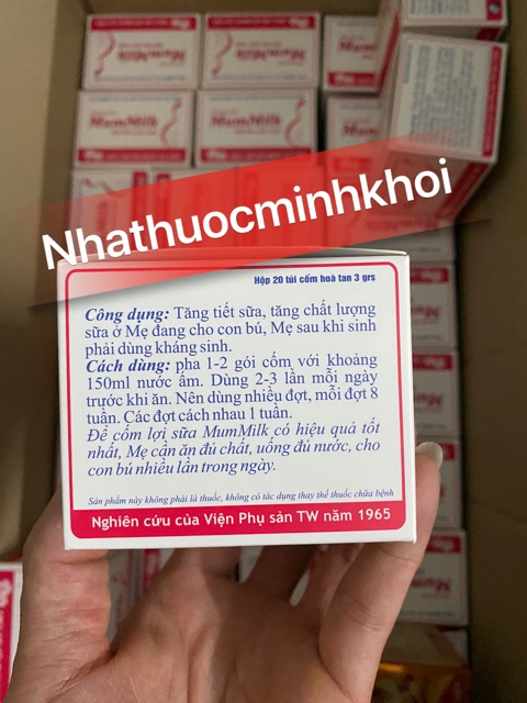 ✅CỐM LỢI SỮA MUMMILK (sản phẩm này không phải là thuốc không có tác dụng thay thế thuốc chữa bệnh)