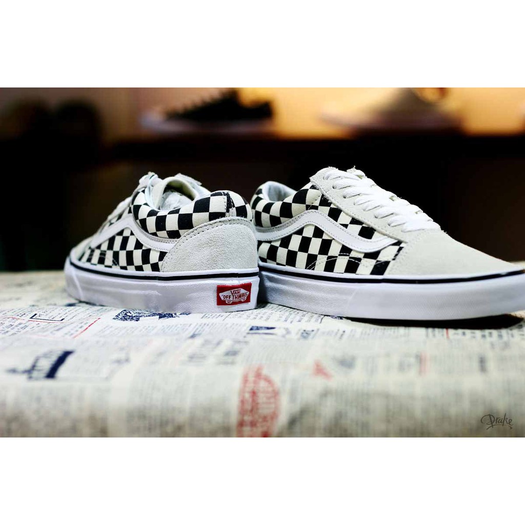 Giày sneakers Vans Old Skool Checkerboard VN0A38G127K