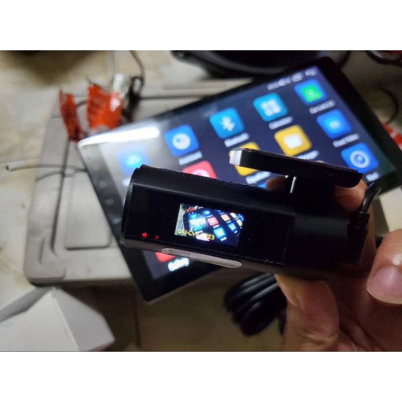 Camera hành trình tích hợp màn hình Android và điện thoại Full HD 1080 ADAS/Wifi K8