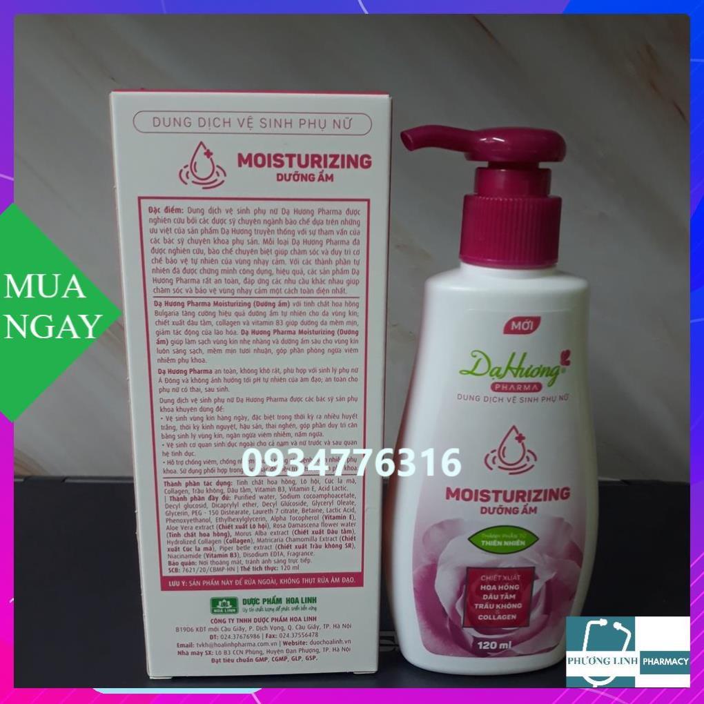 Vệ sinh phụ nữ Dạ Hương Pharma (Mới) - Chai 120ml