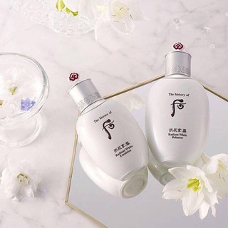 Cặp Nước hoa hồng & Sữa dưỡng trắng da Whoo