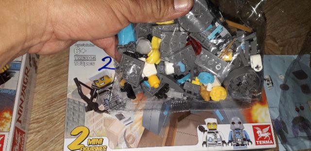 Combo lắp ráp NLego Ninjagr 6304 trọn bộ