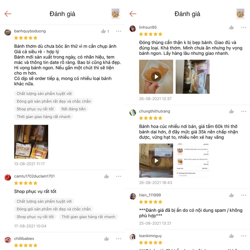 Bánh mì hoa cúc Pháp 300gram Đức Long