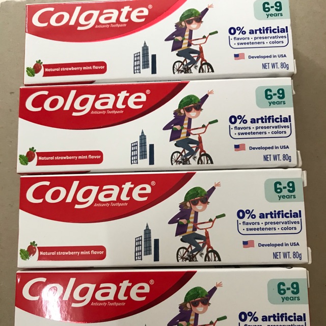 KEM ĐÁNH RĂNG COLGATE 80g DÀNH CHO TRẺ 6-9y