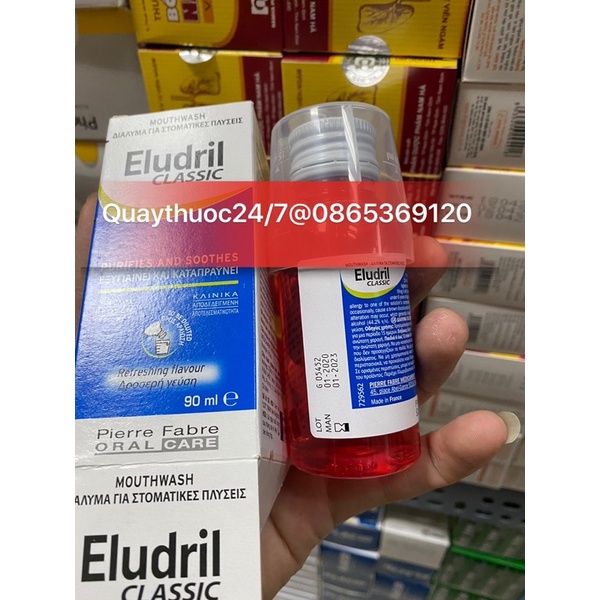 NƯỚC SÚC MIỆNG ELUDRIL (90ml)