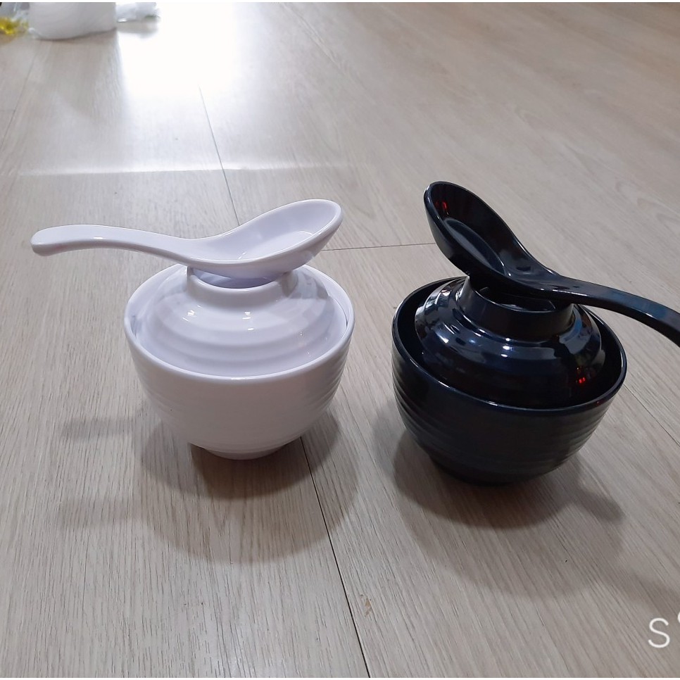 Hủ Nhựa Melamine Có Nắp -Hu88
