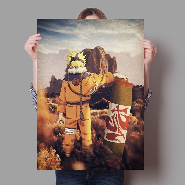 Bộ Dụng Cụ Tô Màu Tranh Sơn Dầu Theo Số Họa Tiết Anime Naruto Dành Cho Trẻ Em DIY