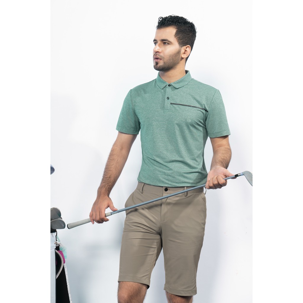 Áo Polo Nam Cao Cấp Classic Livan Sport Màu Xanh Thoáng Khí Chống Nhăn Đẳng Cấp