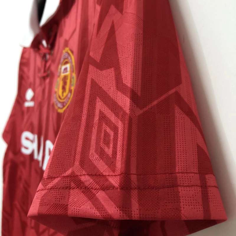 Áo Thun Thể Thao Tay Ngắn 92 / 94 Manchester United Phong Cách retro Cao Cấp