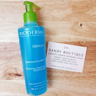Gel rửa mặt hàng Pháp dành cho da dầu mụn Bio Sebium