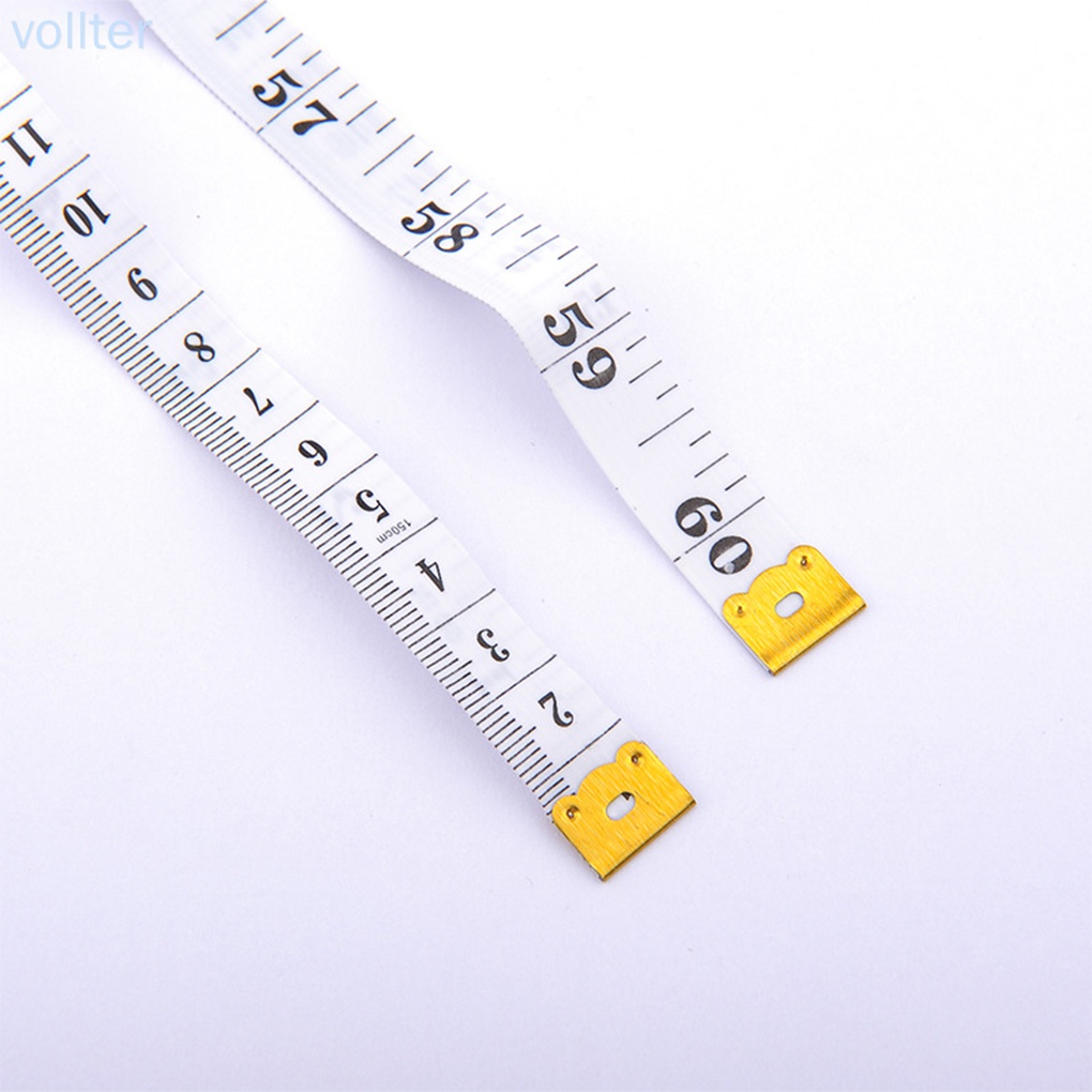 Thước dây đo 2 mặt bằng PVC linh hoạt dùng cho may mặc