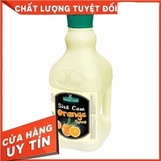 Siro pha chế Golden Farm chai 2L đủ vị
