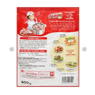 Hạt nêm KNORR 400gr - AJINGON 400gr