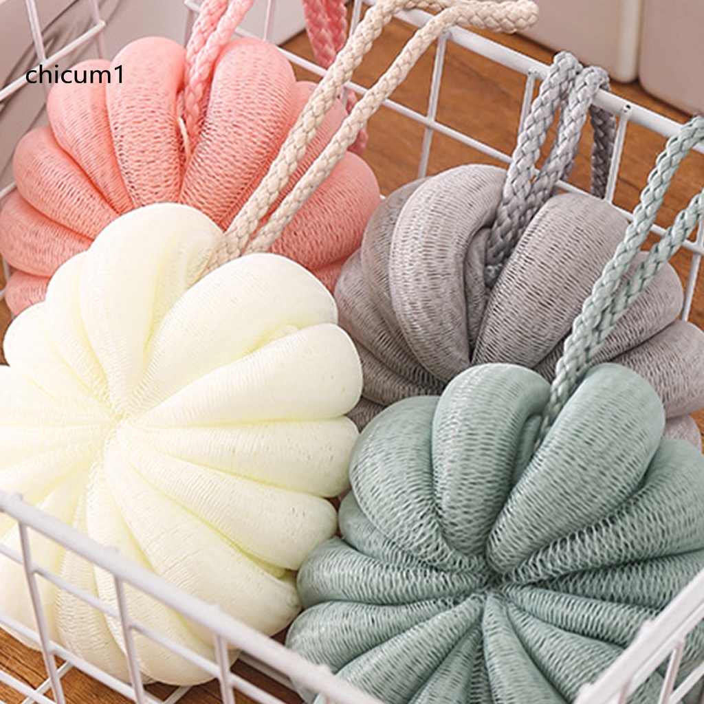 Bông tắm tạo bọt có dây đeo nhỏ gọn tiện dụng cho nữ