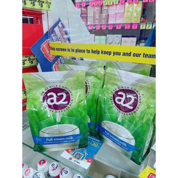 Sữa tươi dạng bột nguyên kem Full Cream A2 Milk 1kg