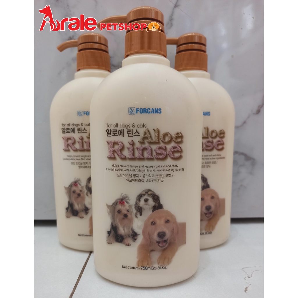 DẦU XẢ NHA ĐAM CHO CHÓ, MÈO SIÊU MỀM MƯỢT , HƯƠNG THƠM QUYẾN RŨ 750ML