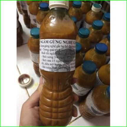 1 lít Cốt gừng nghệ hạt gấc 3 tháng 10 ngày