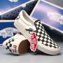 Giày Vans caro bàn cờ, slip on nam nữ đẹp nhất 2021 - FULL BILL BOX