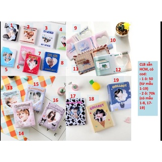 Sổ đựng thẻ ảnh photocard binder loại 4