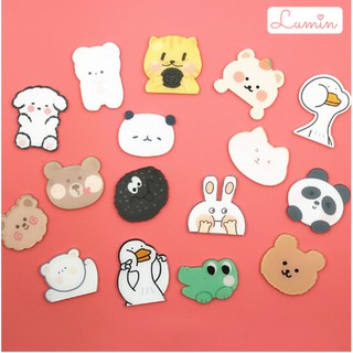 Huy hiệu, Pin cài áo, Ghim cài balo túi hình động vật dễ thương | Lumin Store