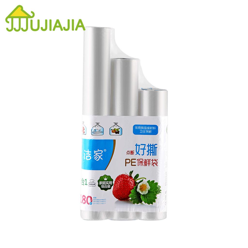 Màng Bọc JUJIAJIA Nhựa PE Dùng Một Lần Chất Lượng Cao Cấp Bền Bỉ Tiện Lợi