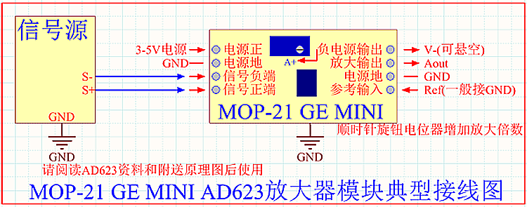 Mô đun khuếch đại tín hiệu Volt / Microv AD623 AD620 | BigBuy360 - bigbuy360.vn