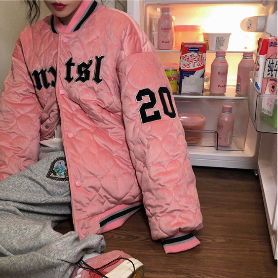 Áo Khoác Bóng Chày Họa Tiết Thêu Thời Trang Cho Nữ | BigBuy360 - bigbuy360.vn