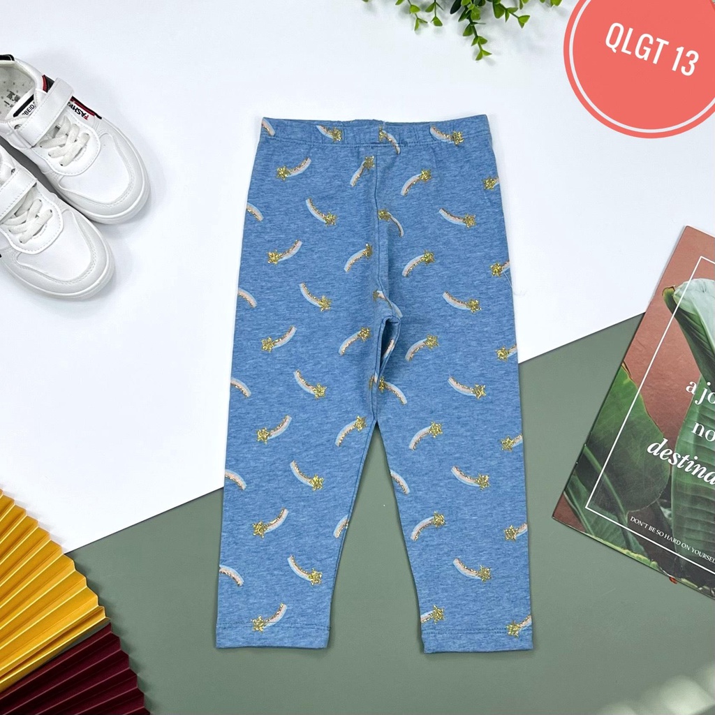 Quần legging dài LITIBABY cho mùa thu đông, size 1, 2, 3, 4, 5, 6, 7, 8 tuổi