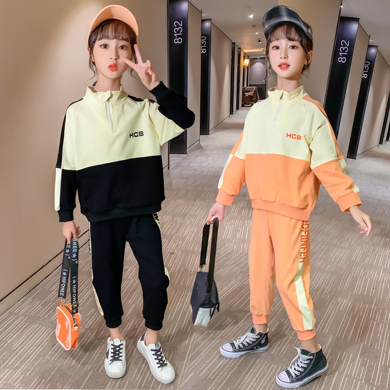BTG16 Size110-160 (15-40kg) Set bộ bé gái bé trai (Bộ thun thể thao) Thời trang trẻ Em hàng quảng châu
