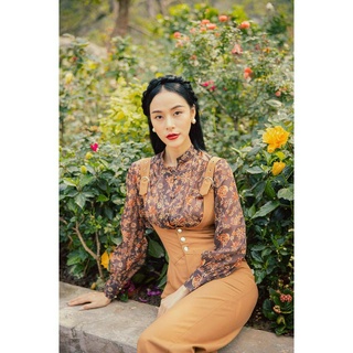 Quần Yếm suông 2 khoen vuông CCHAT