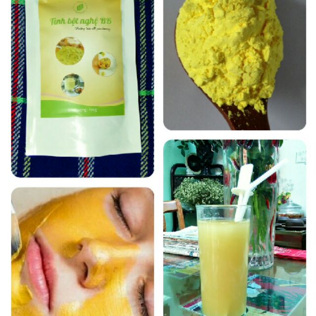 Tinh bột nghệ BB (homemade) 500g