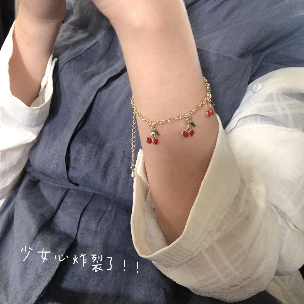 Vòng Tay Thiết Kế Đơn Giản Phong Cách Hàn Quốc Cho Nữ