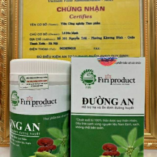 Đường An- hỗ trợ hạ và ổn định đường huyết