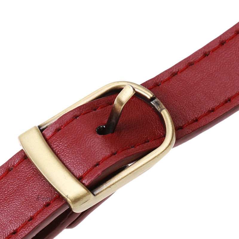 [Fenteer1] Túi Xách Da Màu Cà Phê Có Móc Đeo Thắt Lưng DIY