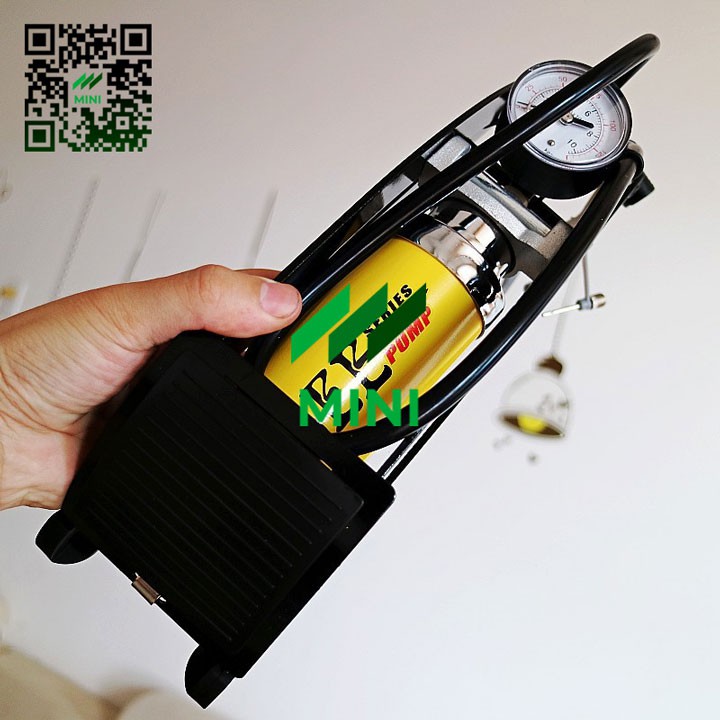 Bơm hơi đạp chân 1 xi lanh BEE FB0902A